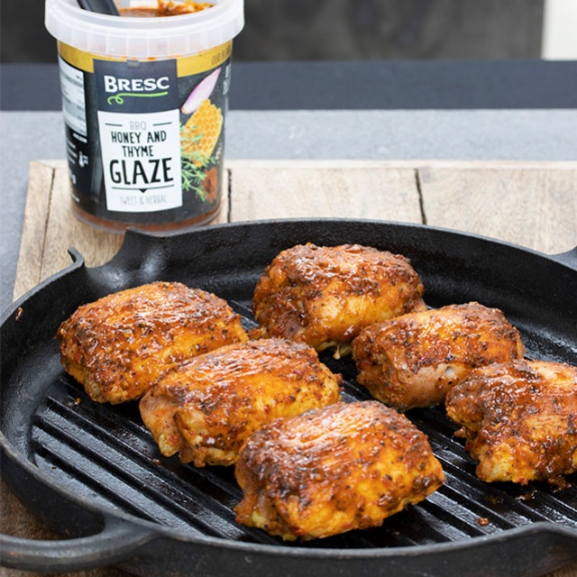 BBQ honey chicken thigh